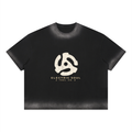 Unisex Boxy Sunfade Vintage Wash T-Shirt