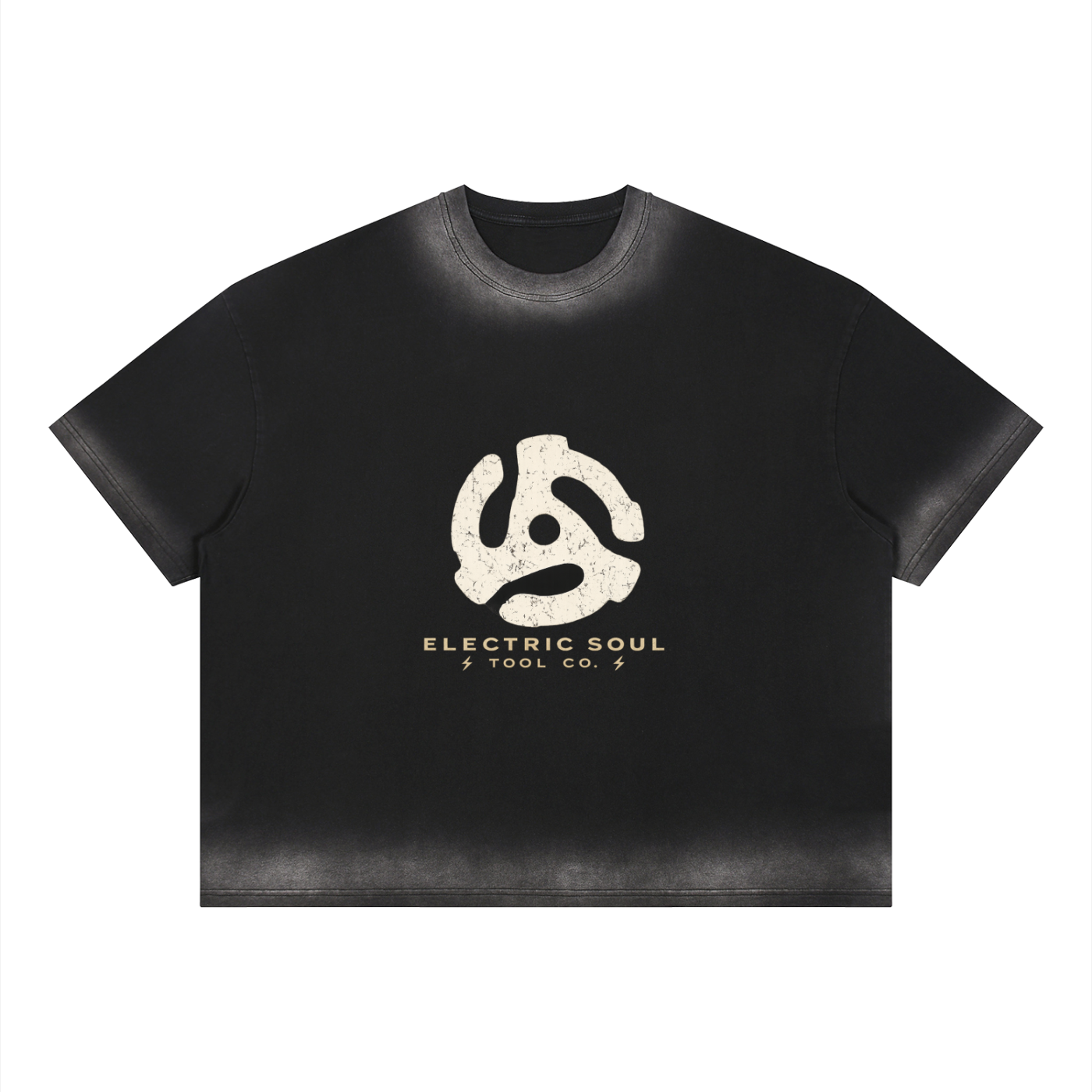 Unisex Boxy Sunfade Vintage Wash T-Shirt