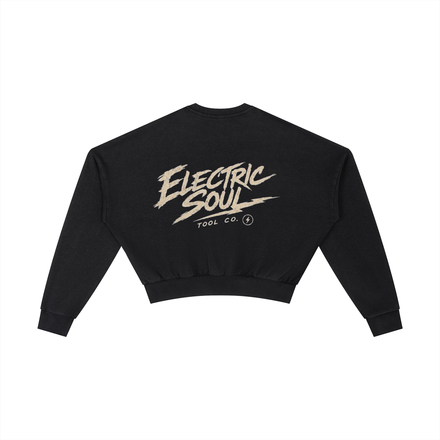 Vintage Washed Cropped Sweatshirt