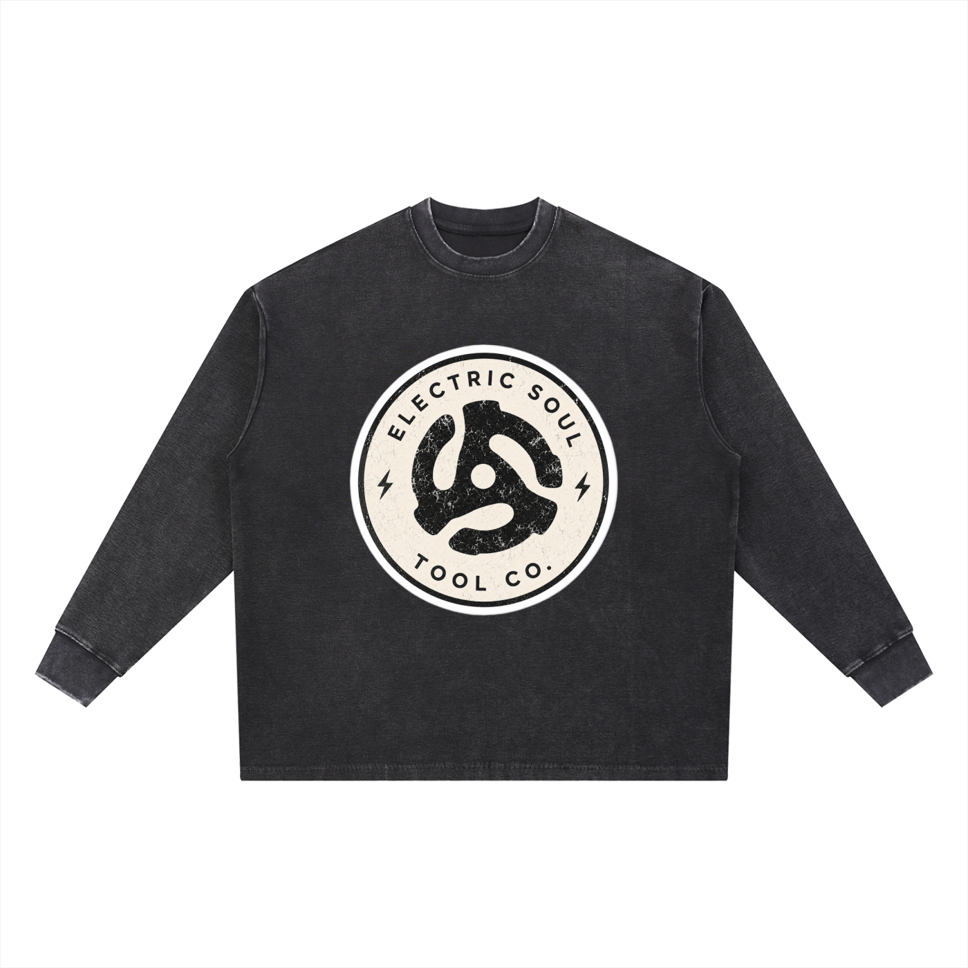 Mineral Wash Waffle Oversized T-Shirt