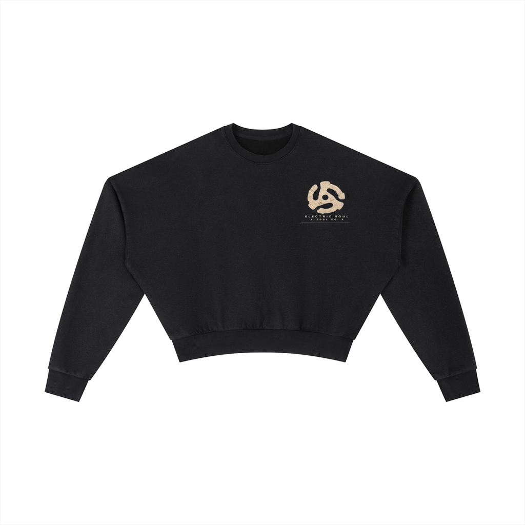 Vintage Washed Cropped Sweatshirt