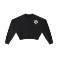 Vintage Washed Cropped Sweatshirt