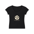 Essential V-Neck Bodycon T-Shirt